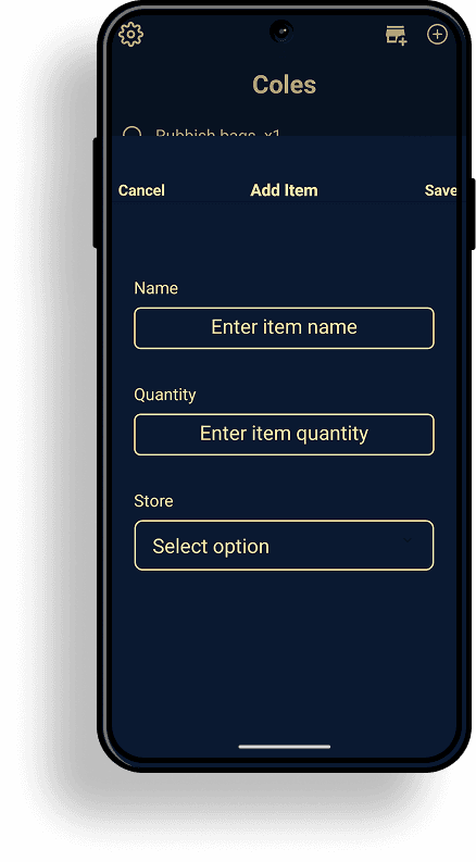 Shopping Run Screenshot