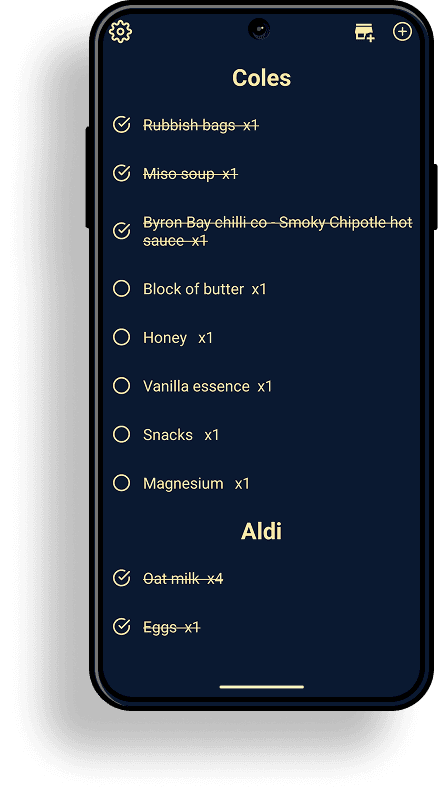 Shopping Run Screenshot
