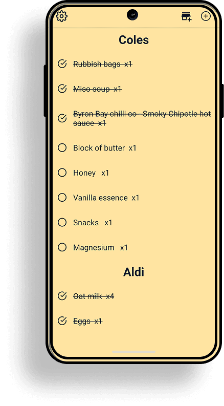 Shopping Run Screenshot