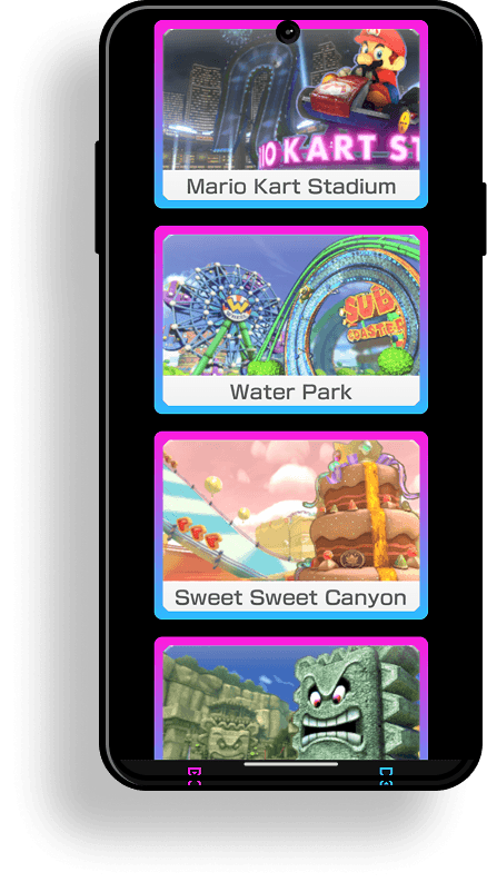 Mario Kart 8 original maps
